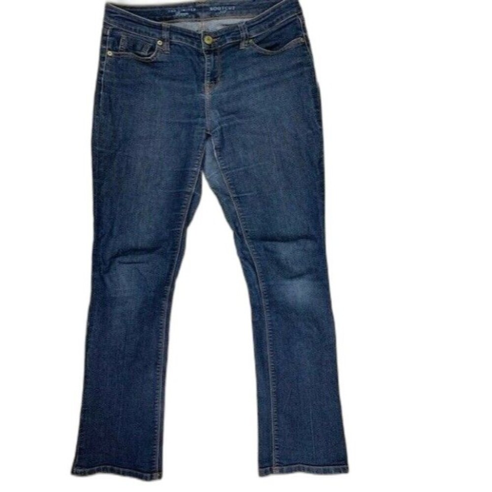 The Limited Size 8 Womens Jeans Bootcut Med Wash Mid Rise Stretch